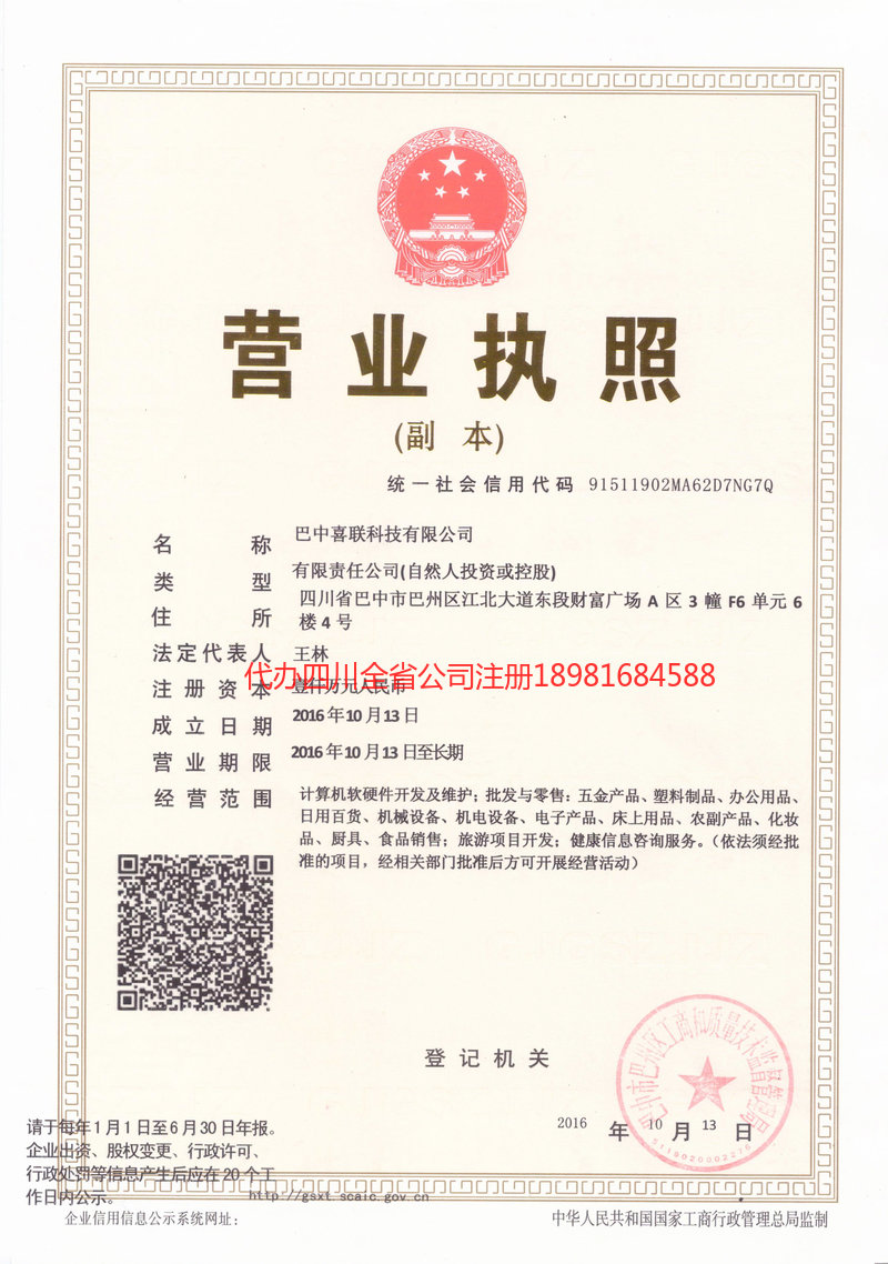 吉林市吉林市喜联科技有限公司